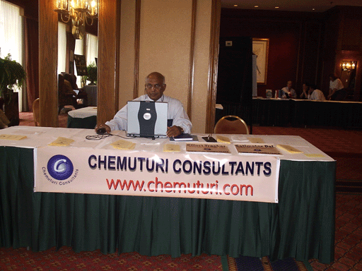 Chemuturi Consultants Stall at 27th ICSE 2005